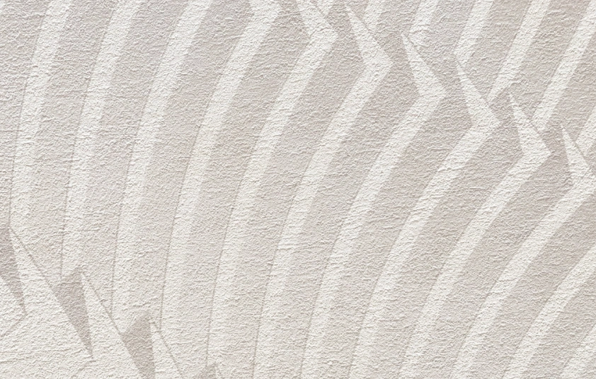 Geometric detail pattern mural